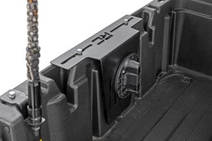 Polaris Ranger XP 1000 EPS Hunter Edition Fluid Container Bed Side Mount - Rough Country - Gloss Black - 2017+